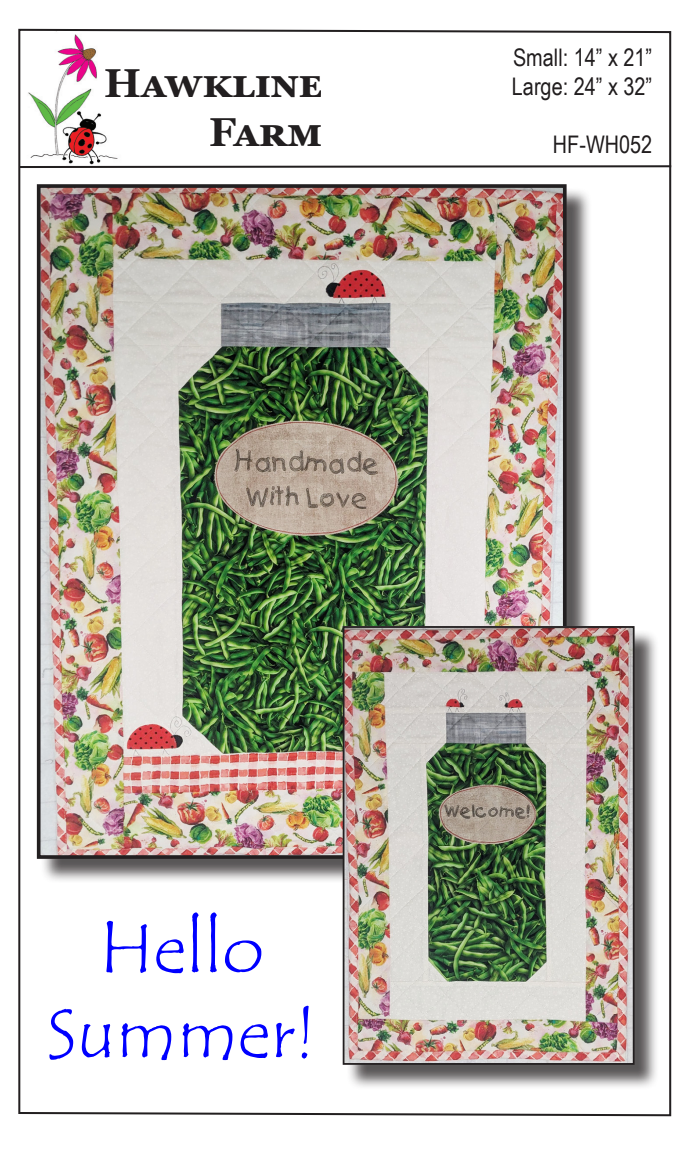 Hello Summer Downloadable Pattern by Hawkline Farm Mary McRae