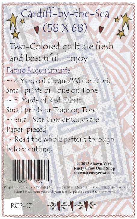 Cardiff by the Sea Quilt Pattern