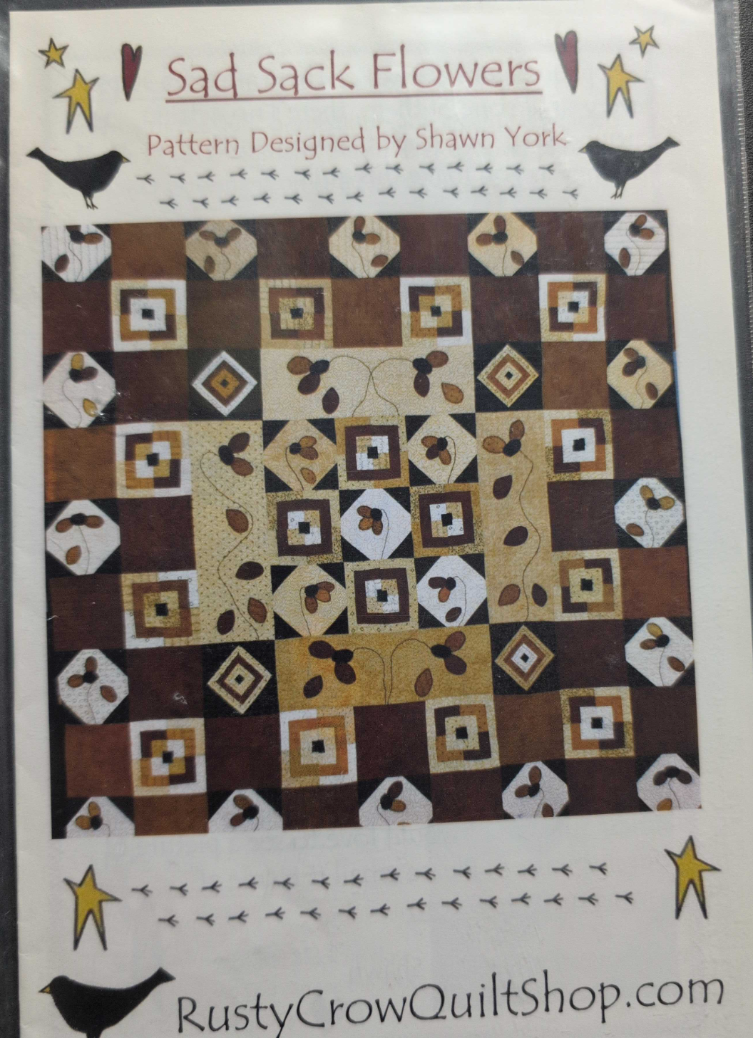 Sad Sack Flowers Quilt Pattern