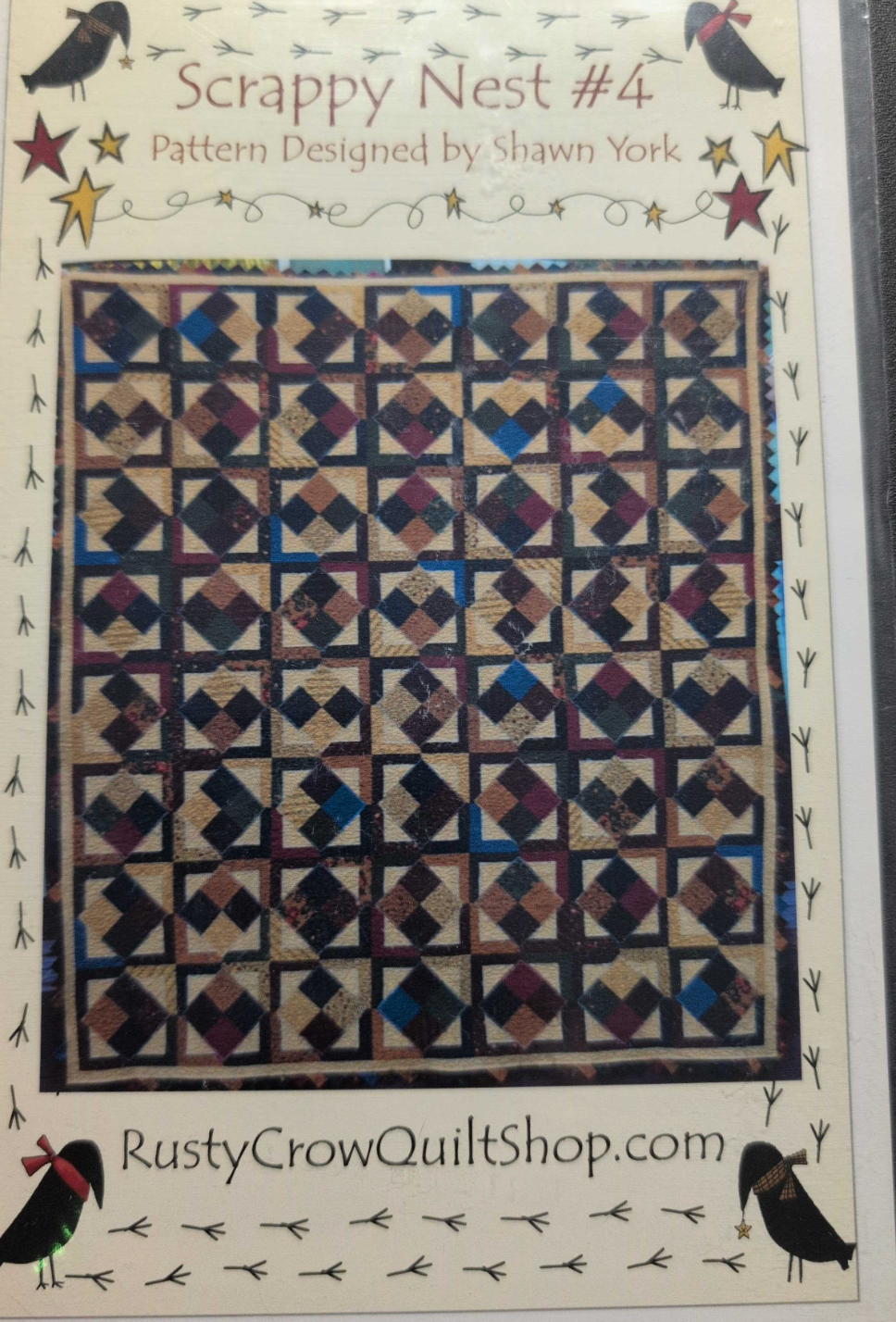 Scrappy Nest #4 Quilt Pattern