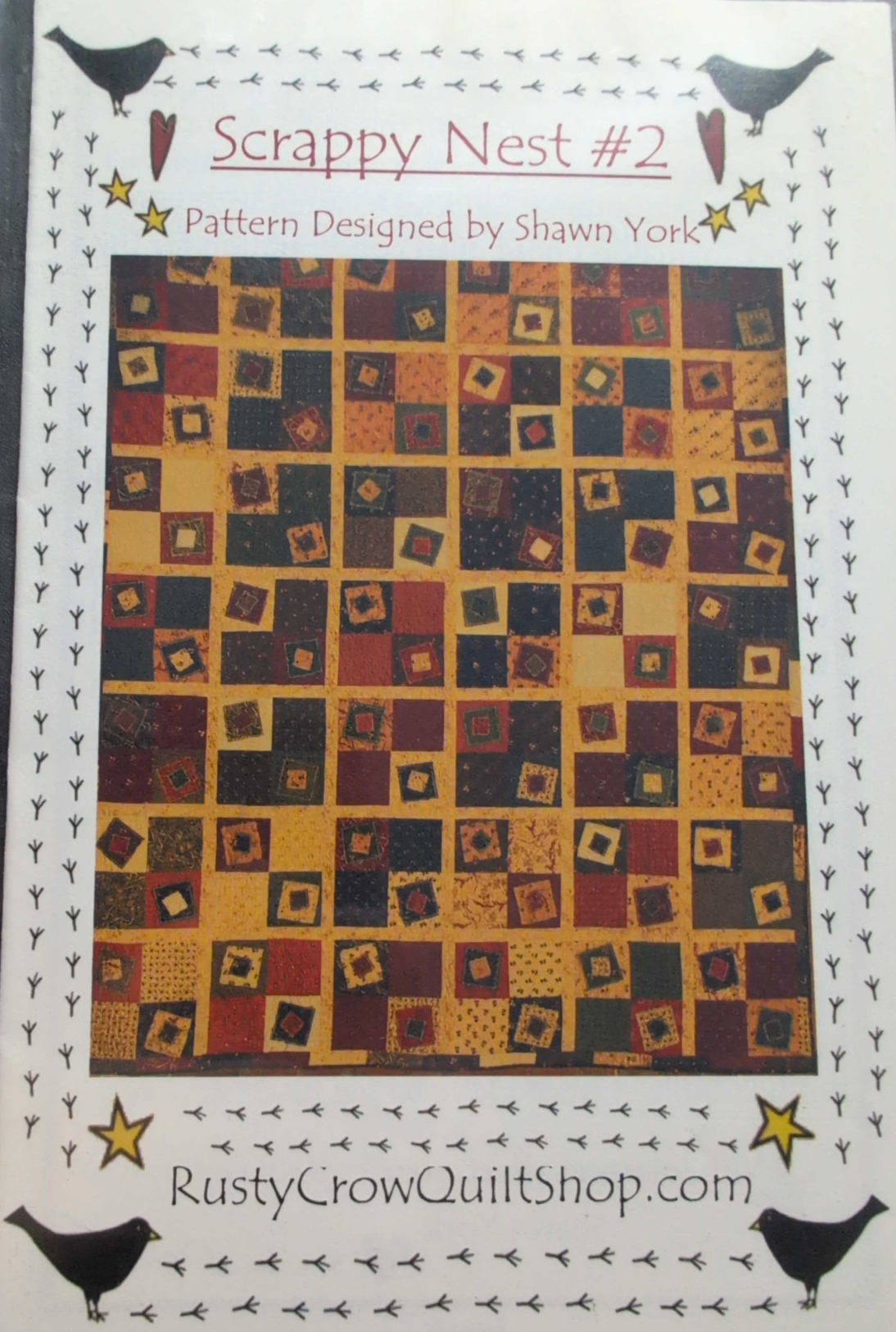 Scrappy Nest #2 Quilt Pattern