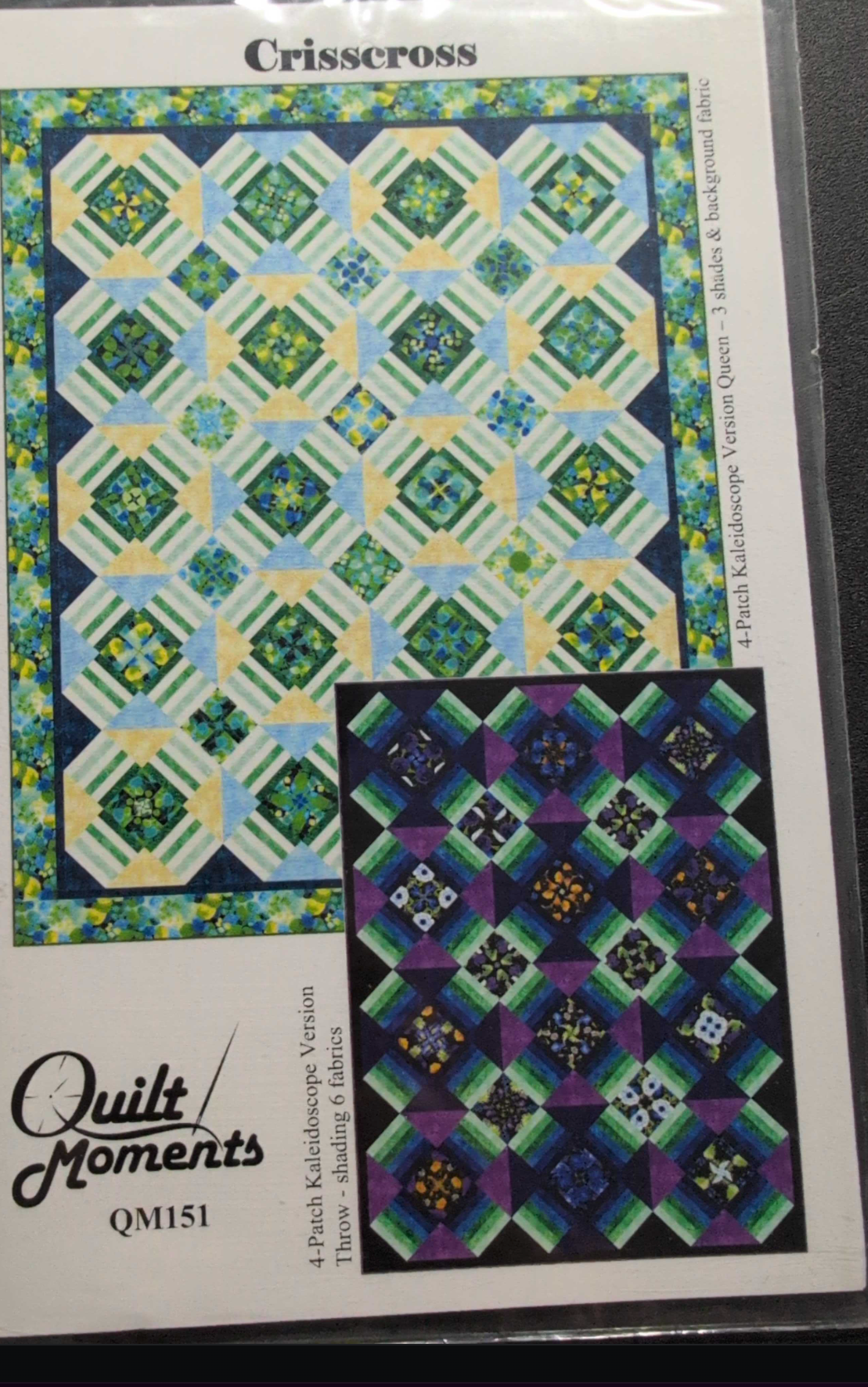 Crisscross Quilt Pattern