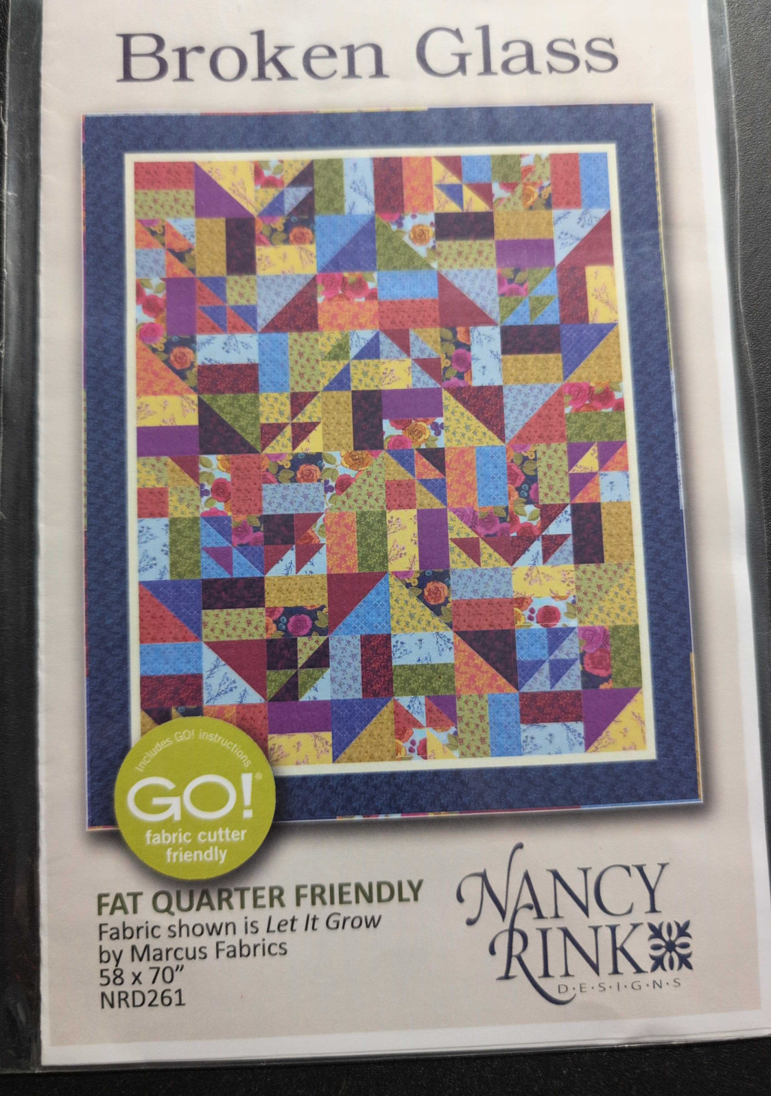 Broken Glass Quilt Pattern