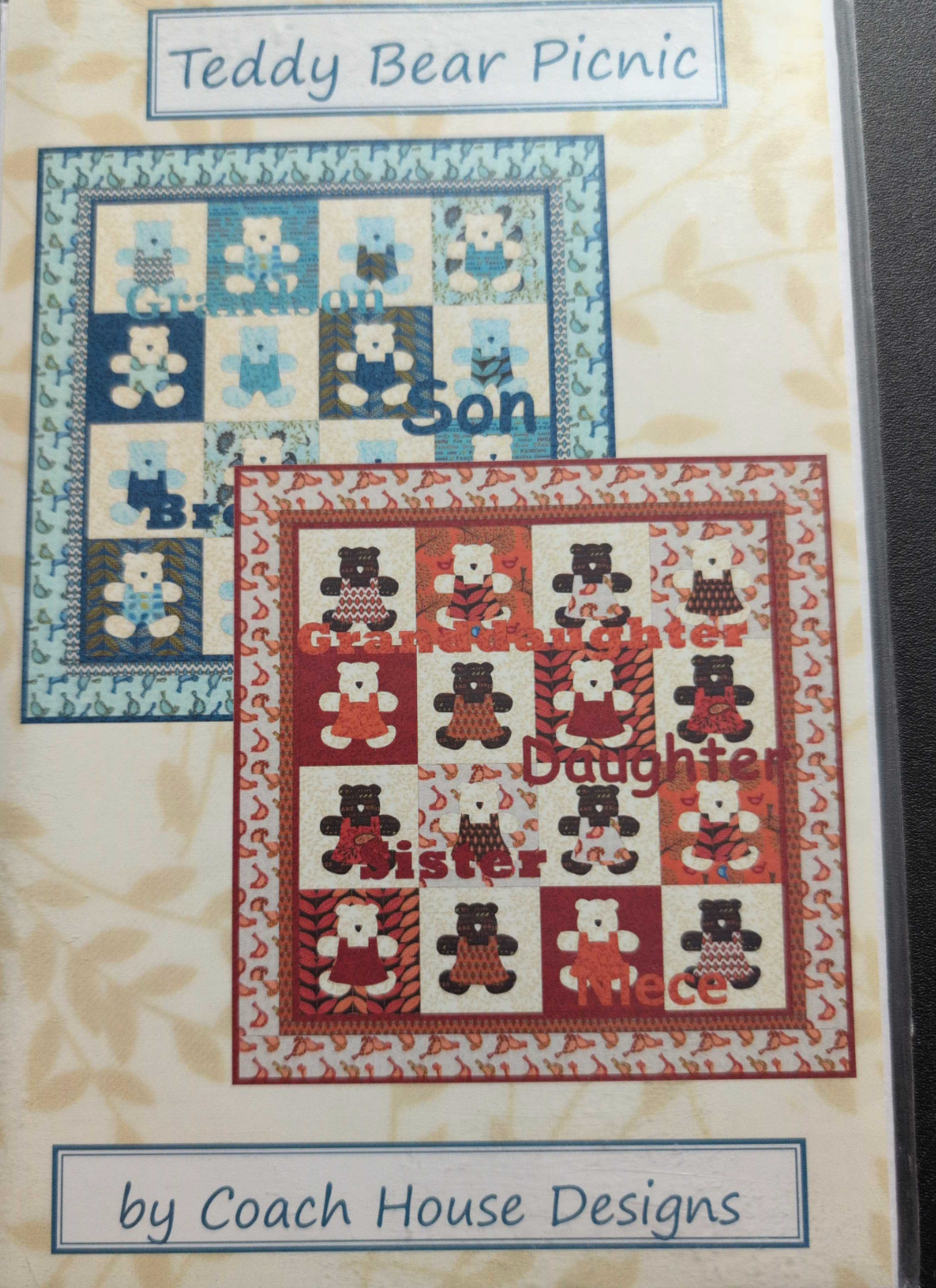 Teddy Bear Picnic Quilt Pattern