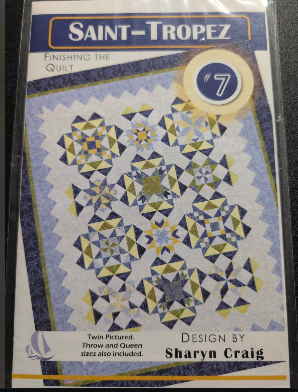 Saint-Tropez BOM #7 Quilt Pattern
