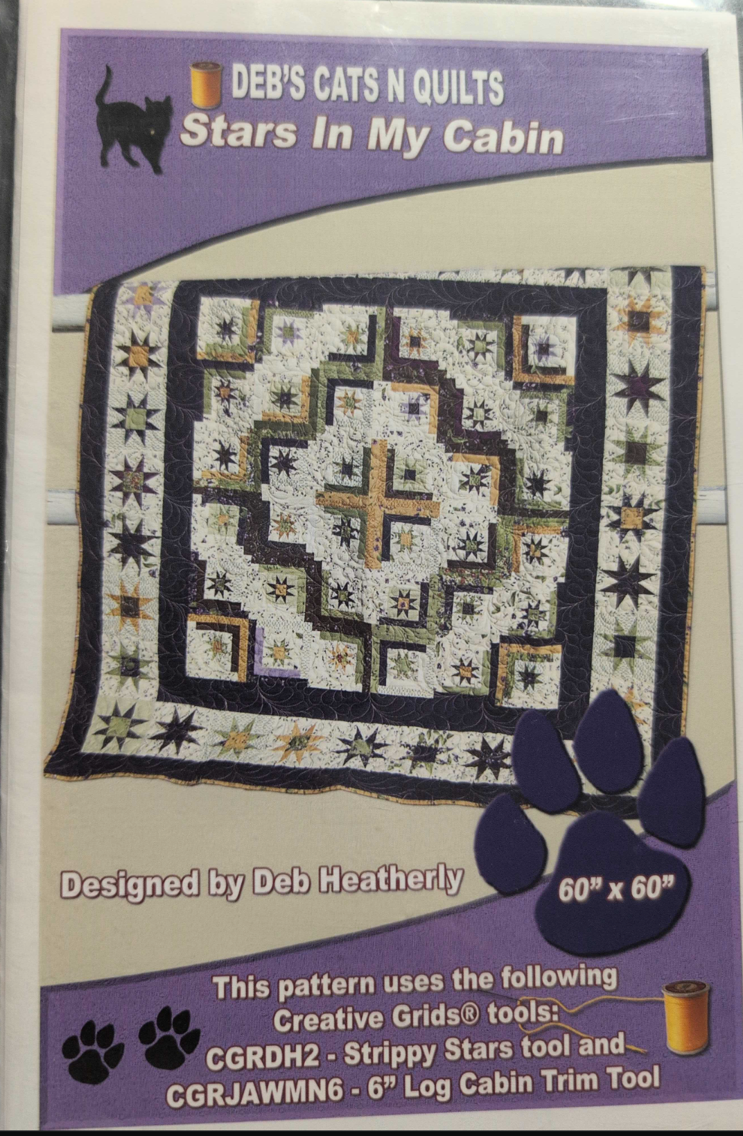 Stars In My Cabin Quilt Pattern