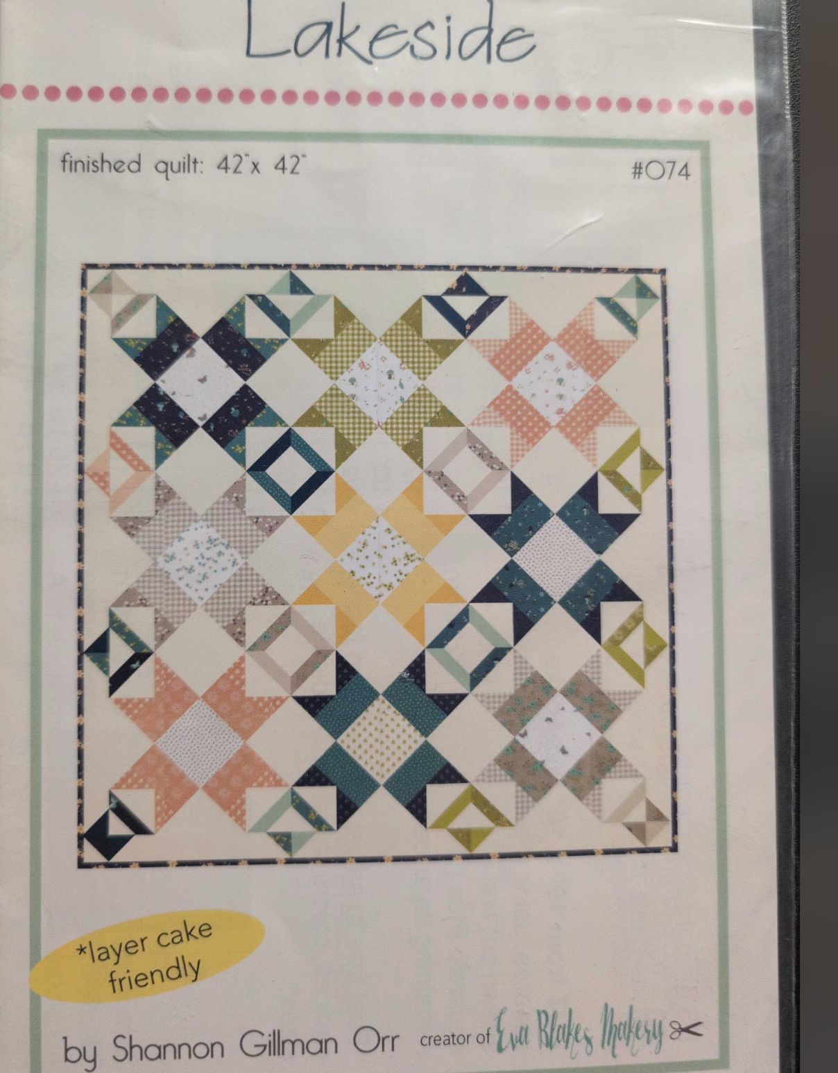 Lakeside Quilt Pattern
