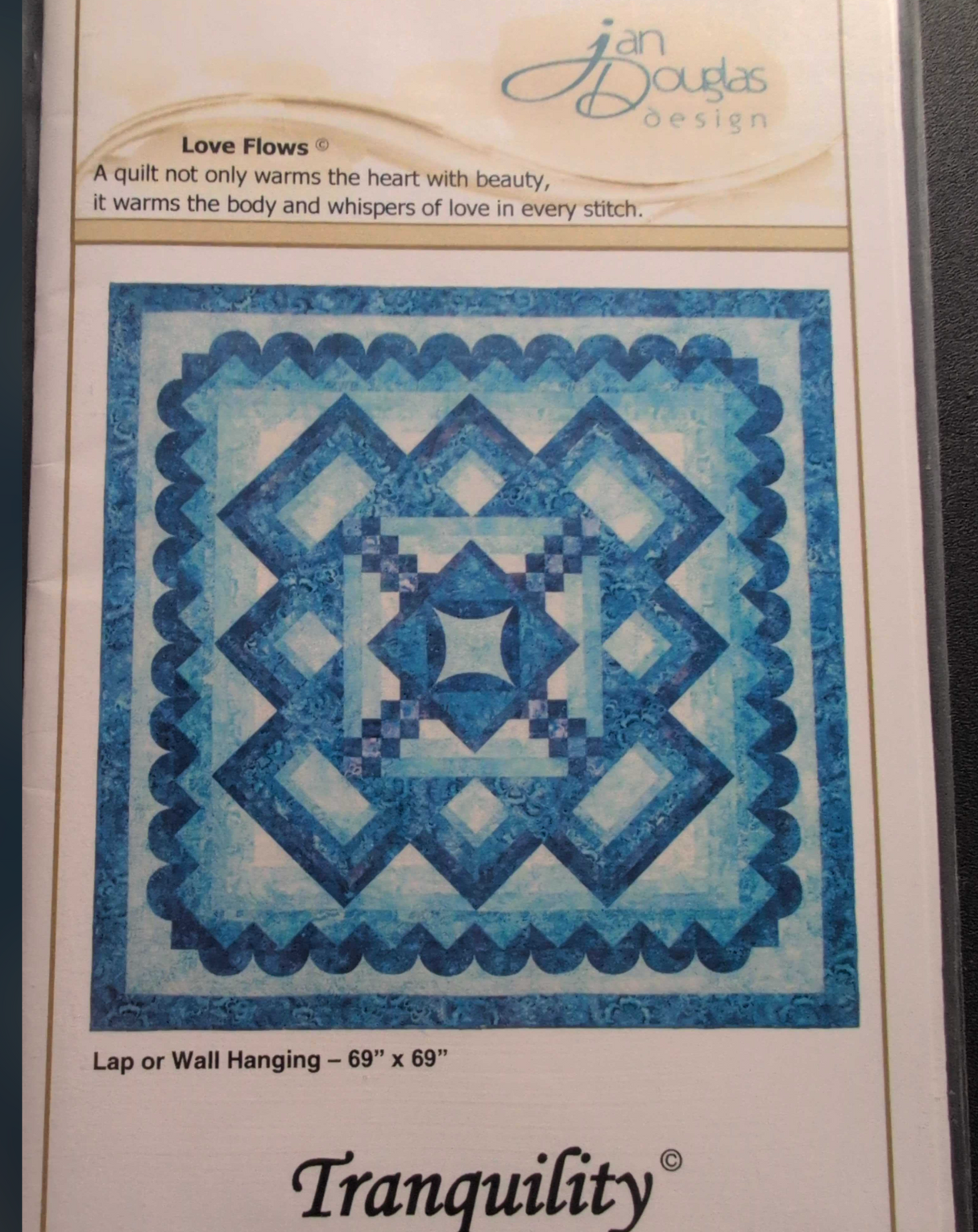 Tranquility Quilt Pattern