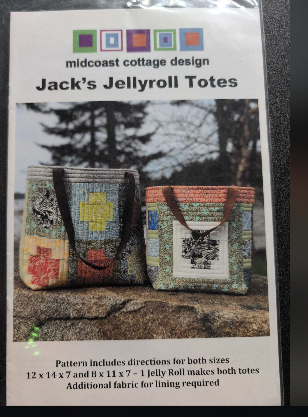 Jack's Jellyroll Totes Pattern