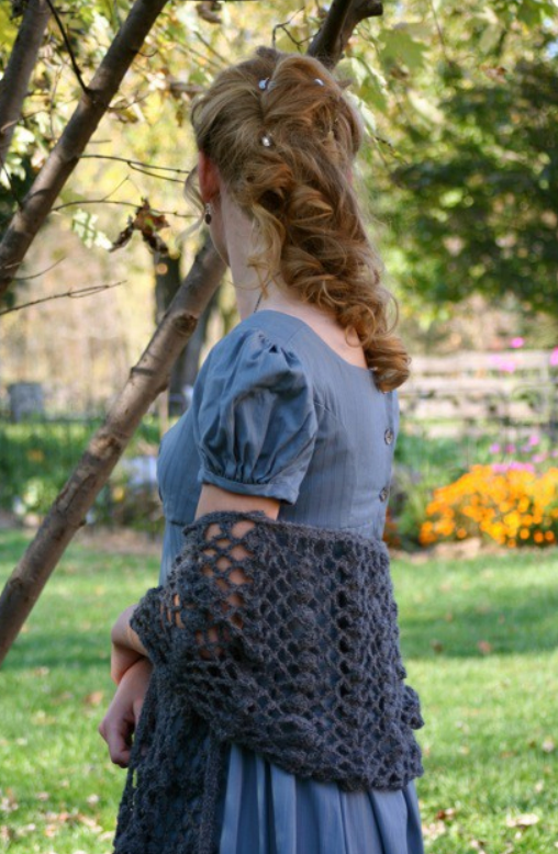 Fleur-de-Lis Stole Downloadable Pattern by Kristen Clay