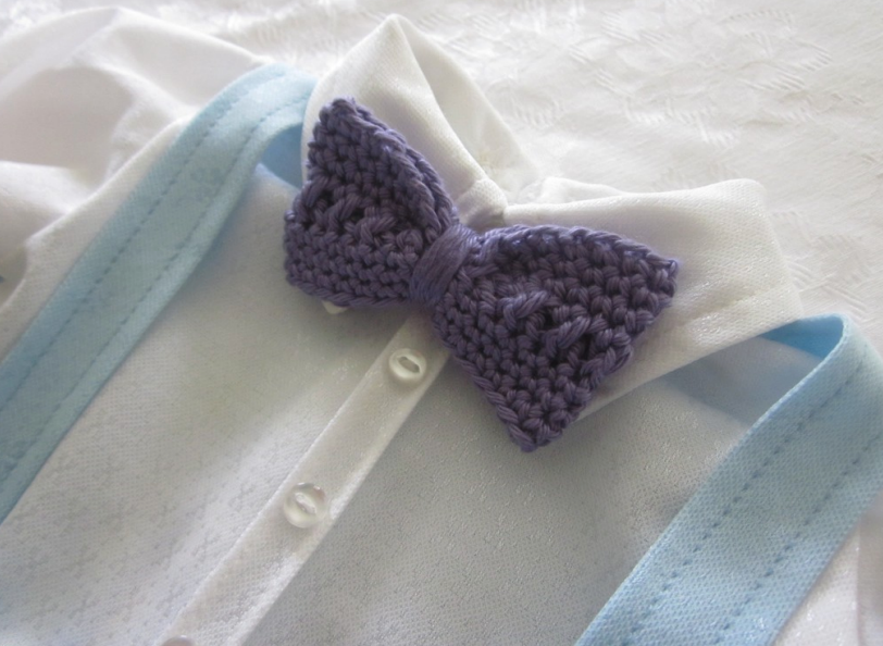 Winkle Baby Bow Tie Downloadable Pattern by Kristen Clay