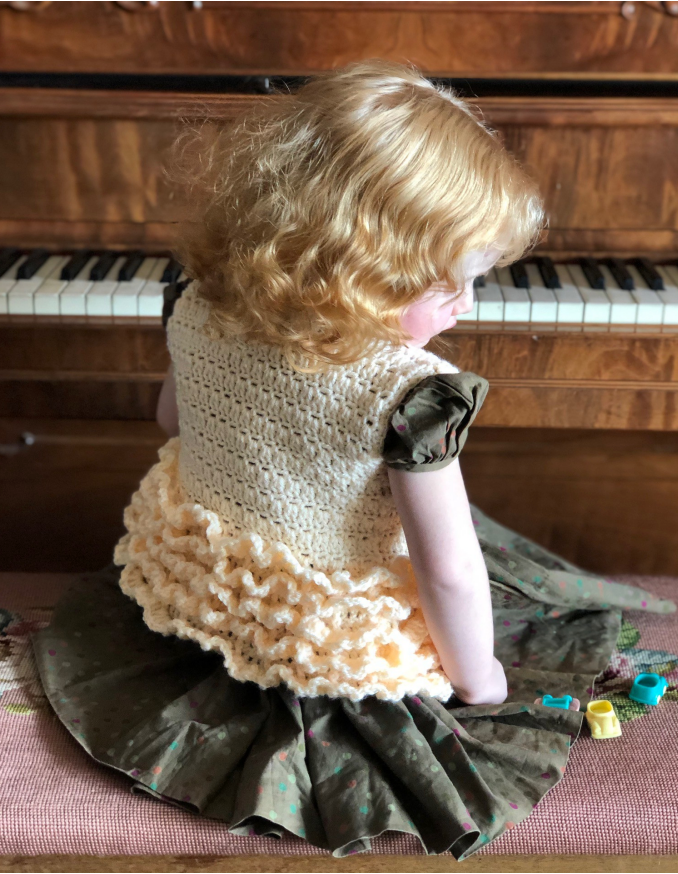 Tiny Tango Vest Downloadable Pattern by Kristen Clay