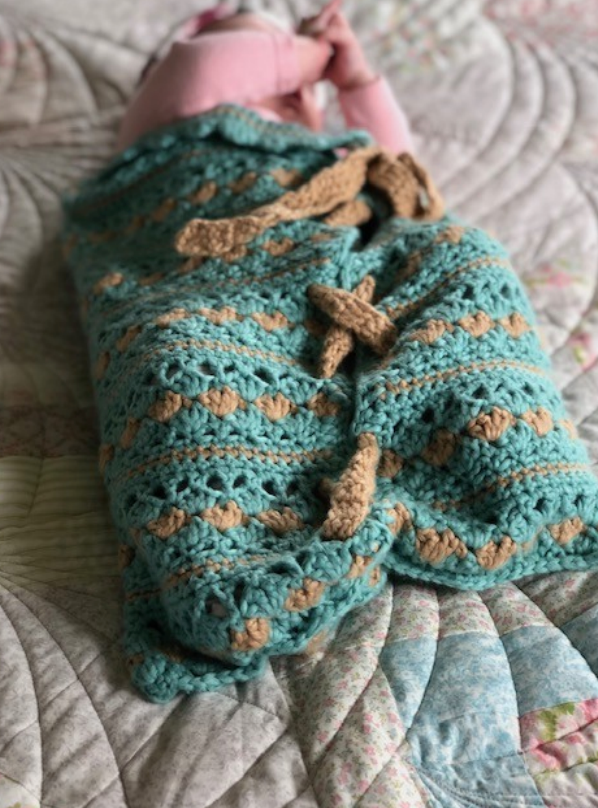 Sweet Bundle Baby Bunting Downloadable Pattern by Kristen Clay