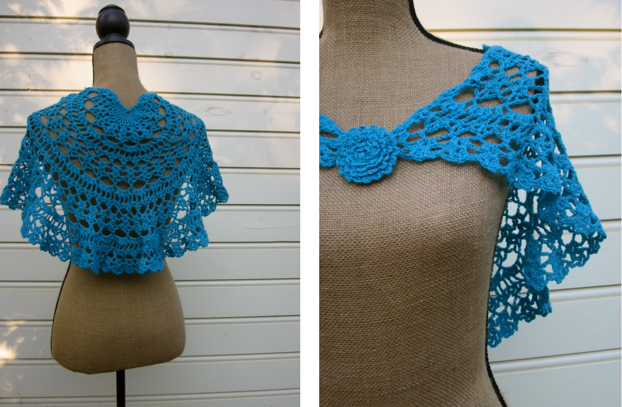 Seabreeze Shawlette Downloadable Pattern by Kristen Clay