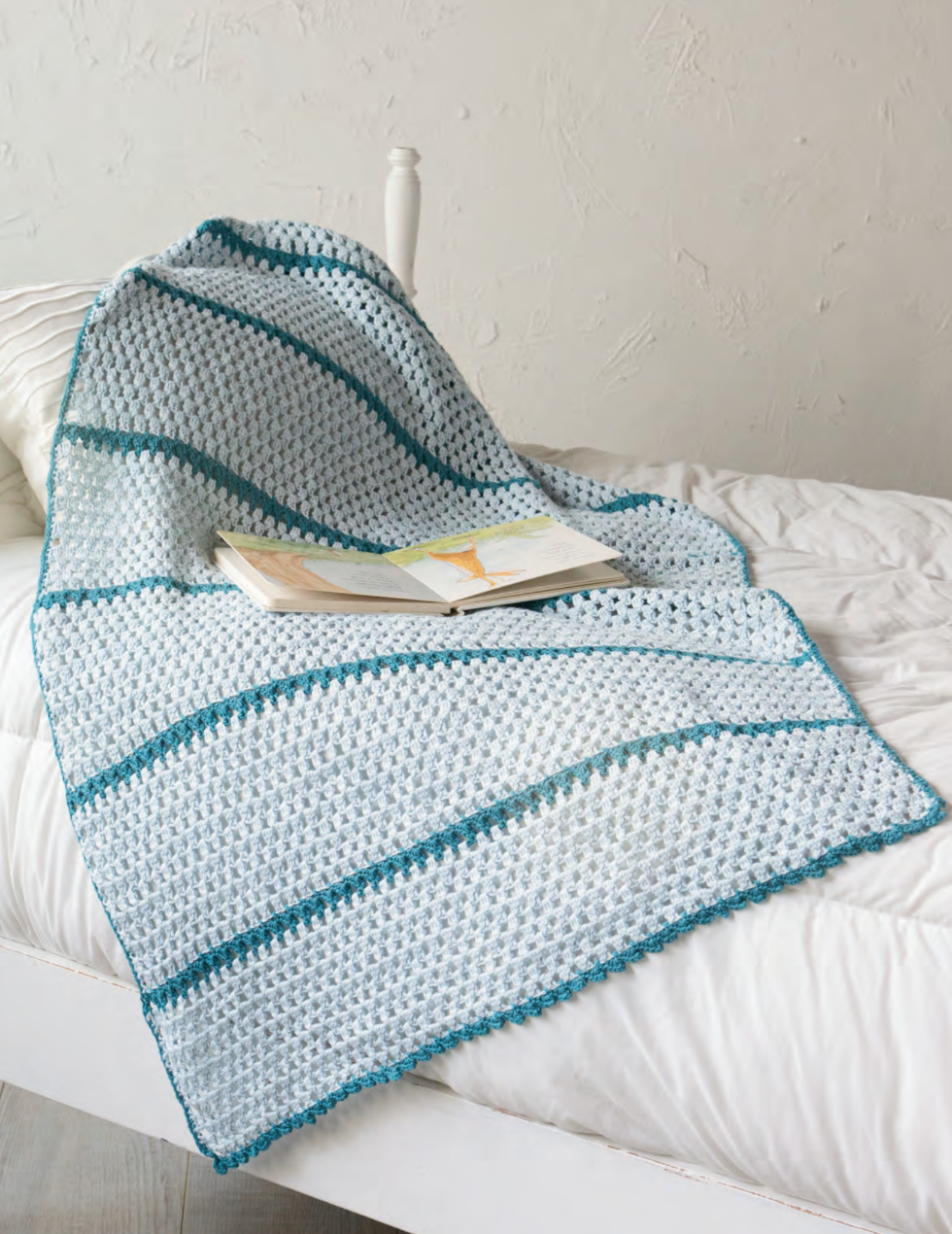 Marshmallow Baby Blanket Downloadable Pattern by Kristen Clay