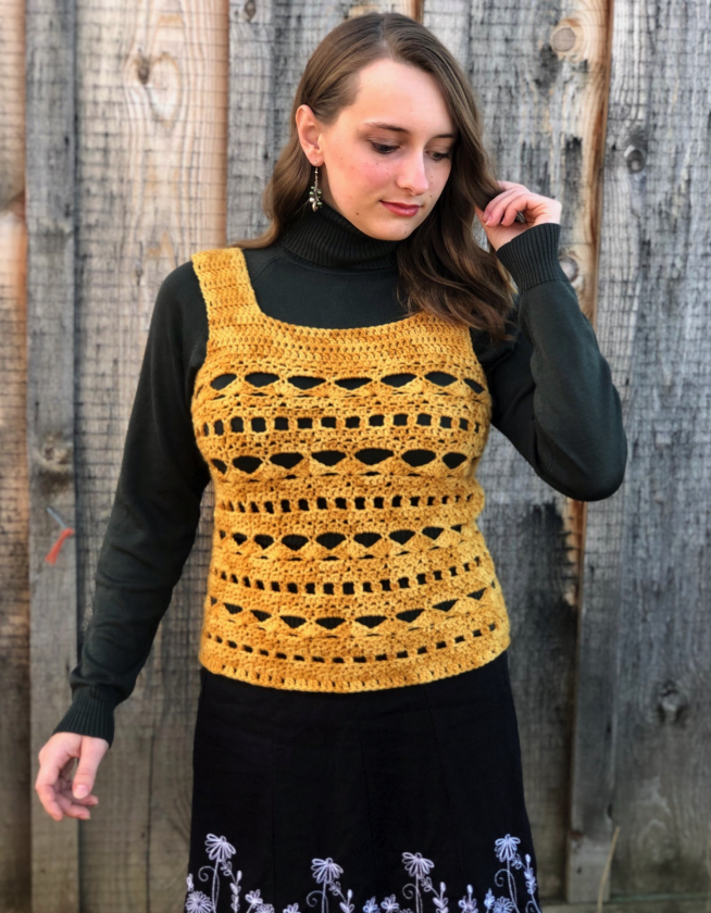 Goldenrod Tunic Downloadable Pattern by Kristen Clay