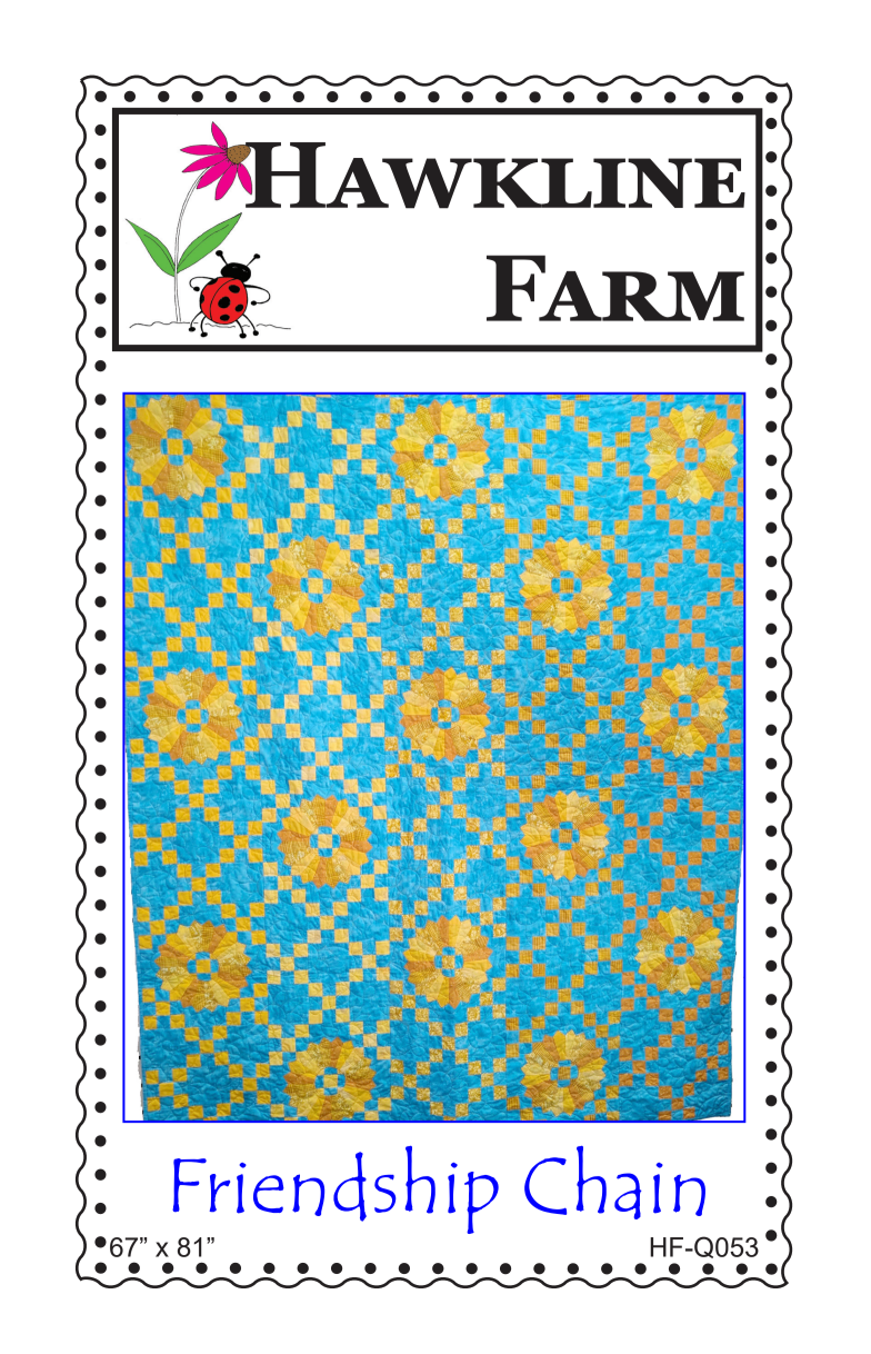 Friendship Chain Downloadable Pattern by Hawkline Farm Mary McRae