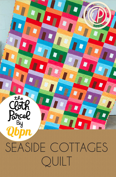 Seaside Cottages Quilt Pattern by Cloth Parcel