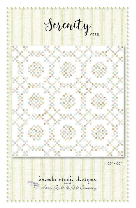 Serenity Quilt Pattern by Brenda Riddle Designs
