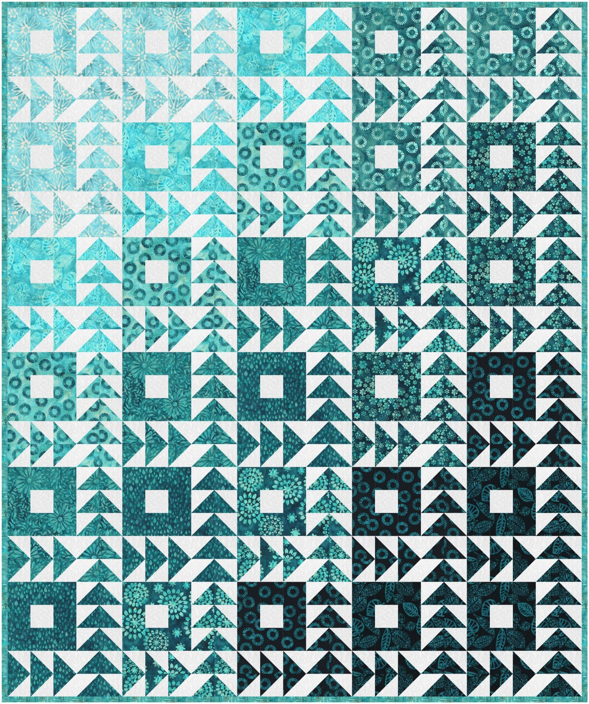 Shimmering Lagoon Downloadable Pattern By Needle In a Hayes Stack