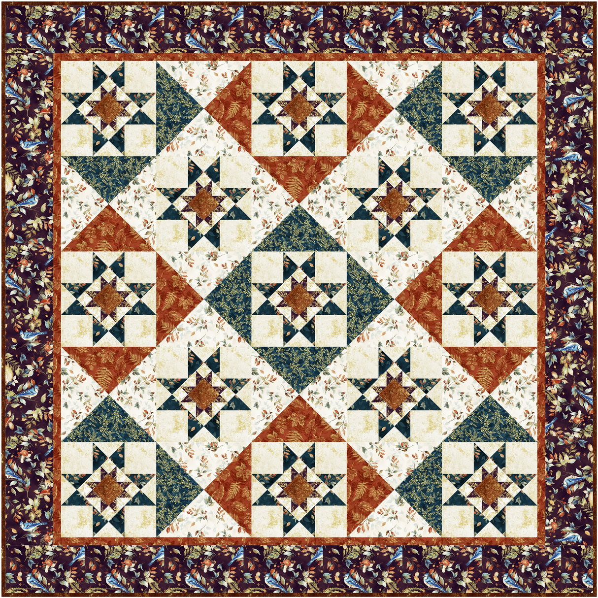 Sing Blue Jay, Sing Downloadable Pattern by Needle In A Hayes Stack