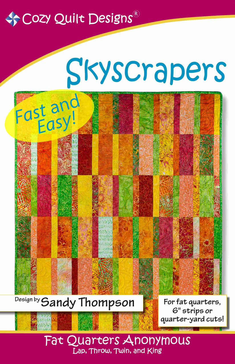 Skyscrapers Downloadable Pattern by Cozy Quilt Designs