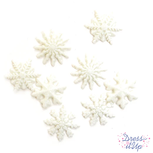 Glitter Snowflakes