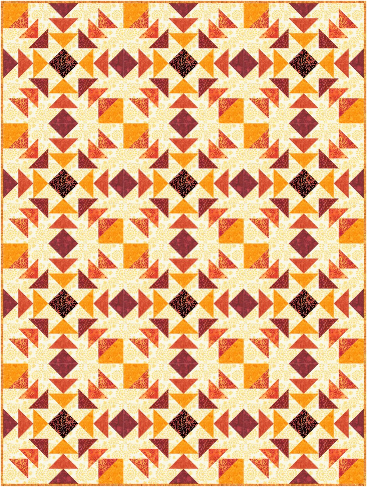 Solar Flare Downloadable Pattern by Needle In A Hayes Stack