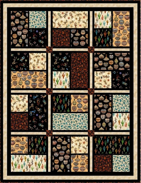 Southwest Mosaic Downloadable Pattern by Pine Tree Country Quilts