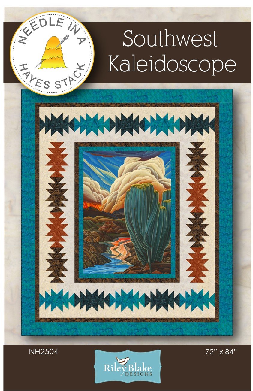 Southwest Kaleidoscope Downloadable Pattern by Needle In A Hayes Stack