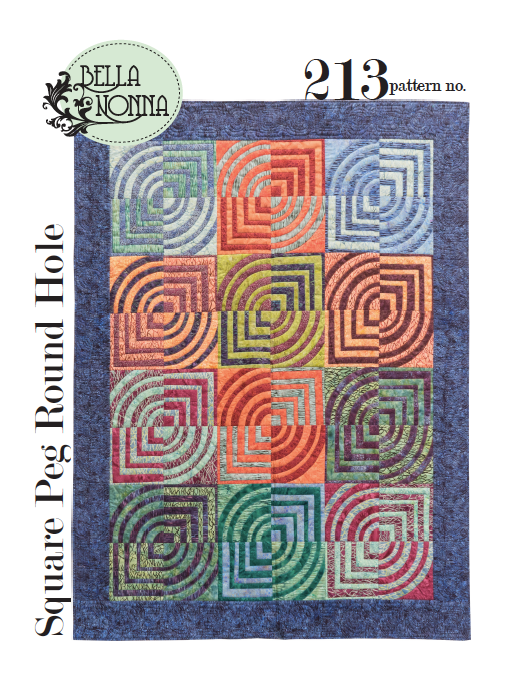 Square Peg Round Hole Quilt Pattern