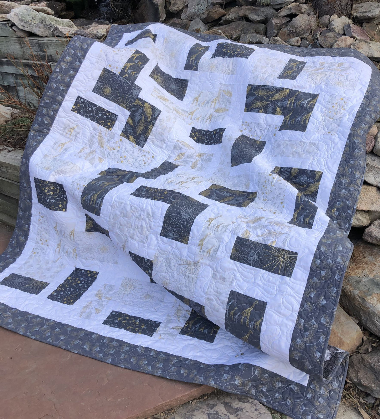 Stacks and Strips Pattern by Quilting Renditions