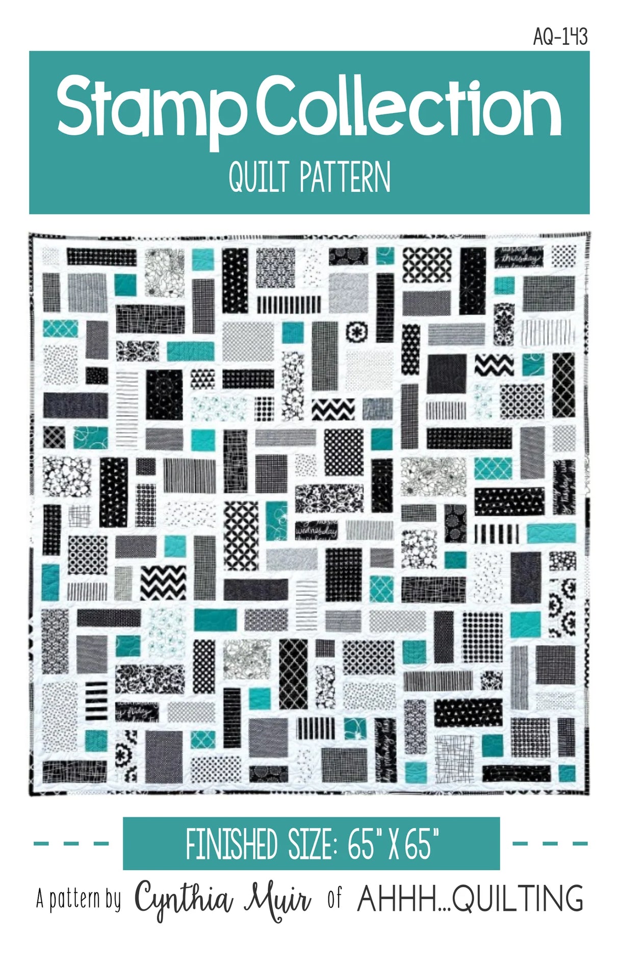 Stamp Collection downloadable Pattern by Ahhh...Quilting