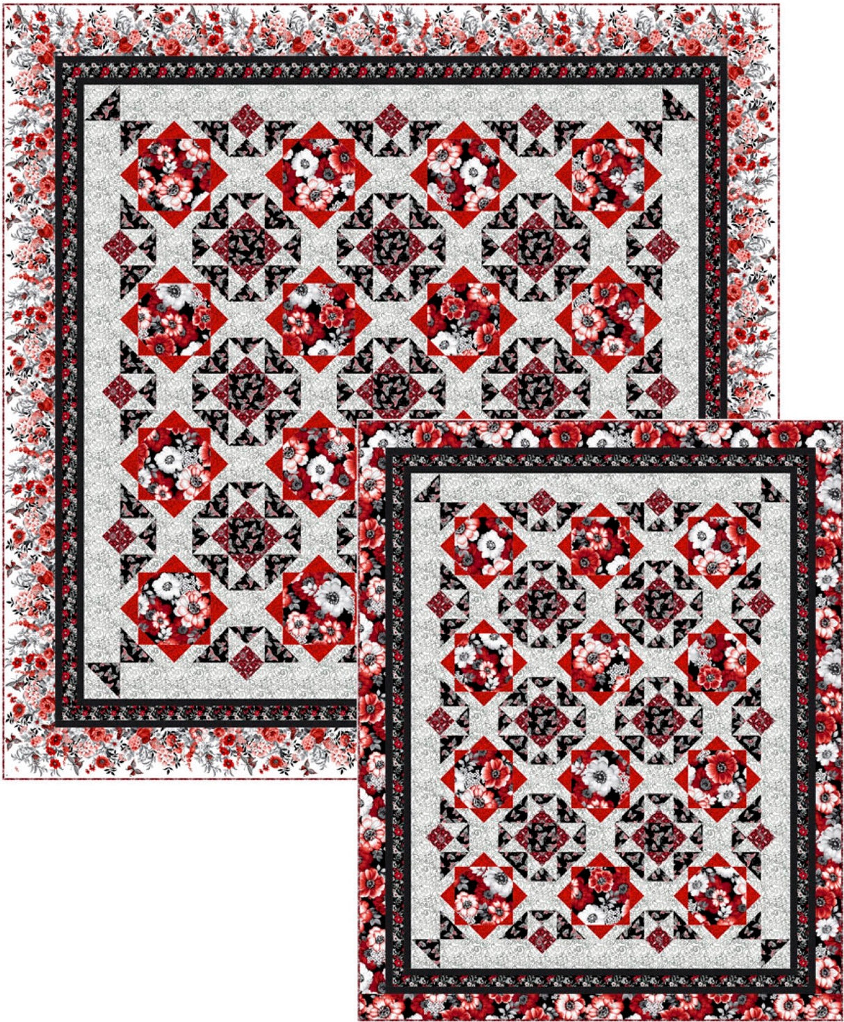 Starry Garden Downloadable Pattern by Pine Tree Country Quilts