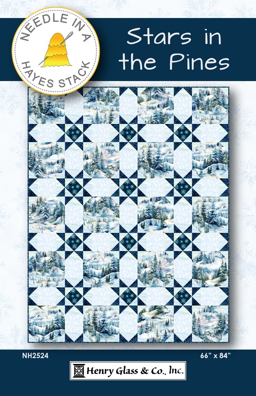 Stars in the Pines Downloadable Pattern By Needle In A Hayes Stack