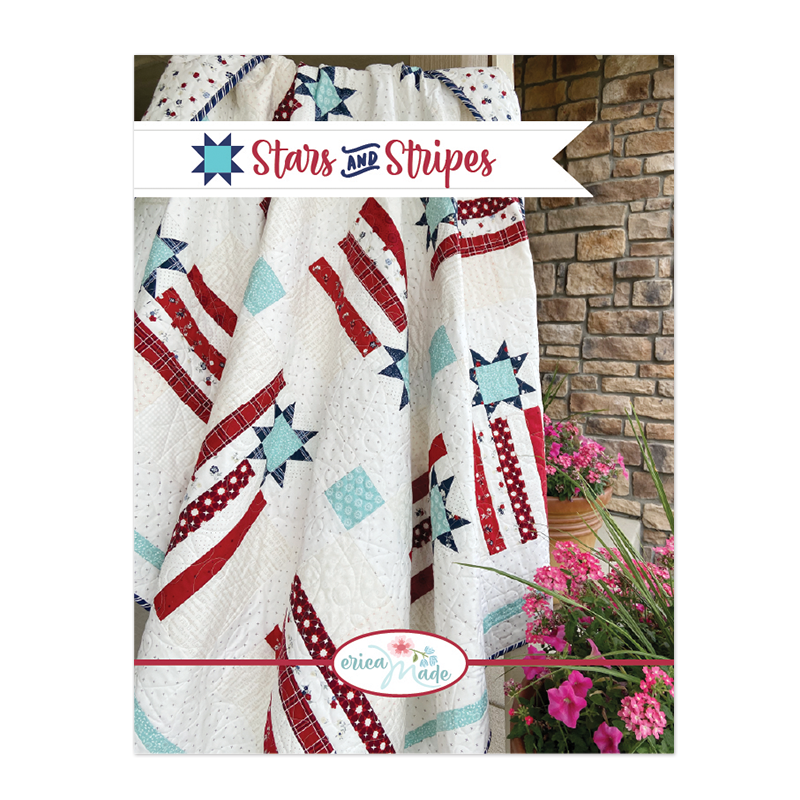 Stars and Stripes Quilt Pattern by Confessions of a Homeschooler
