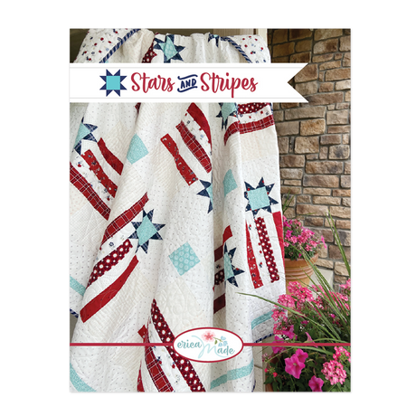 Stars and Stripes Quilt Pattern by Confessions of a Homeschooler