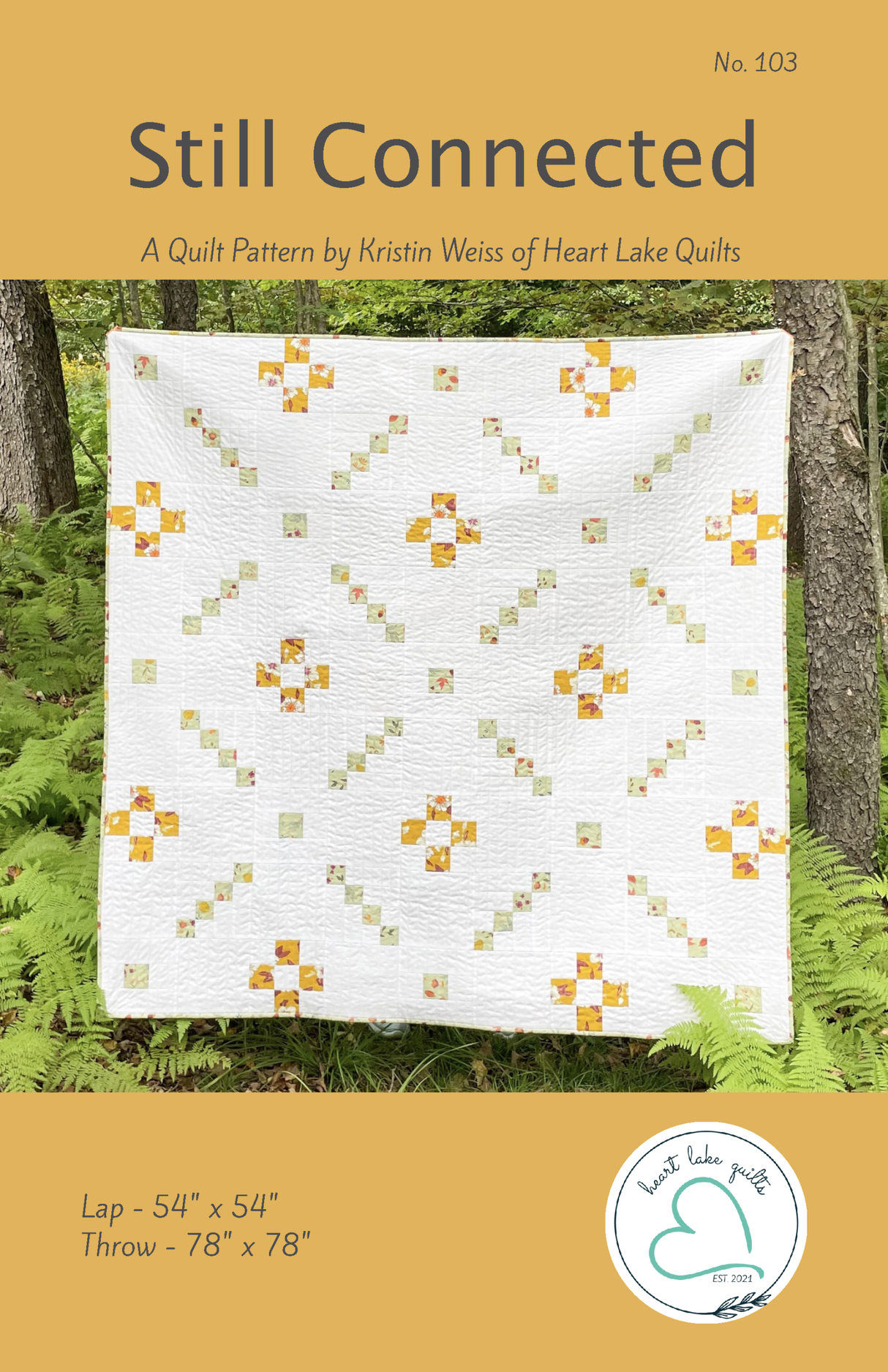 Still Connected Downloadable Pattern by Heart Lake Quilts