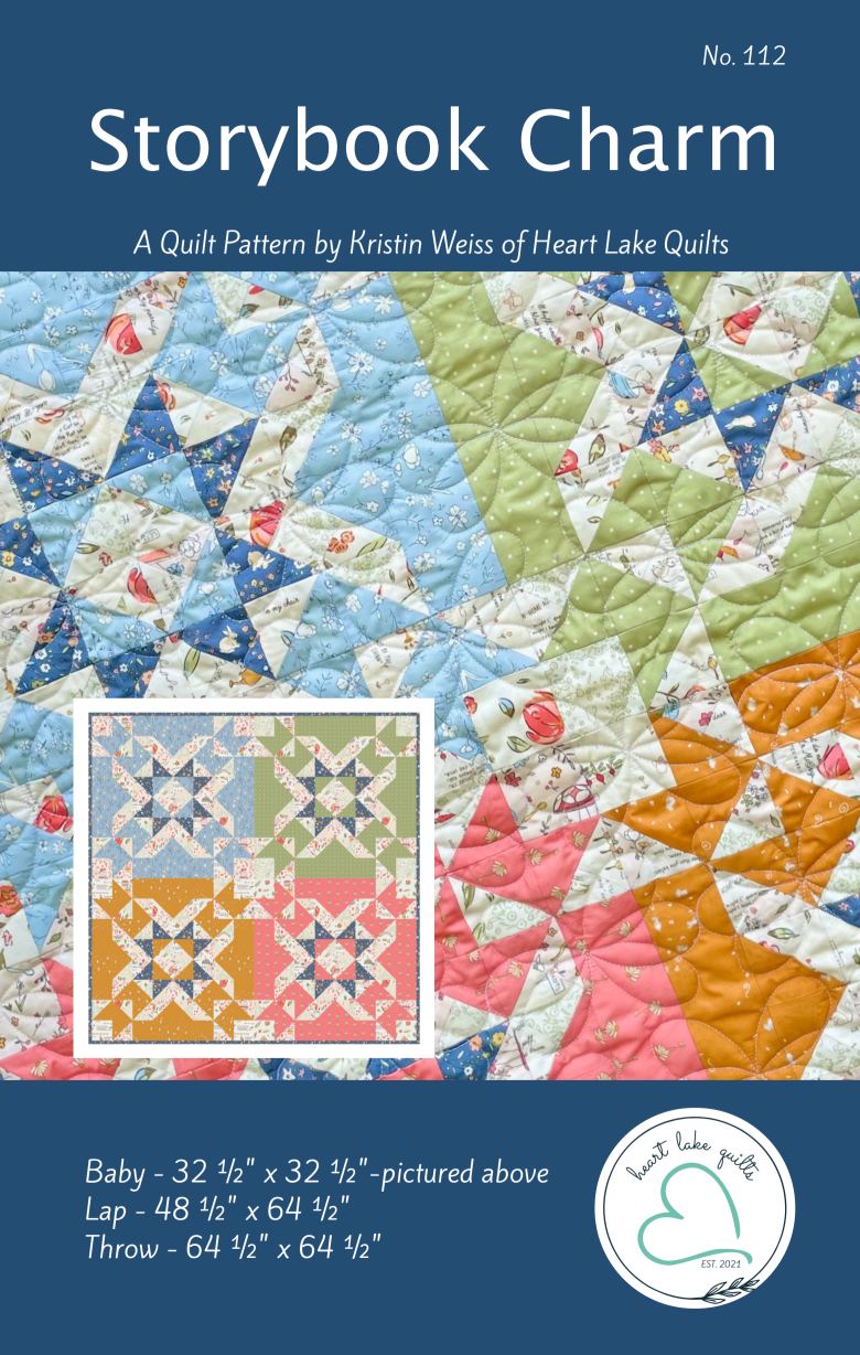 Storybook Charm Downloadable Pattern by Heart Lake Quilts