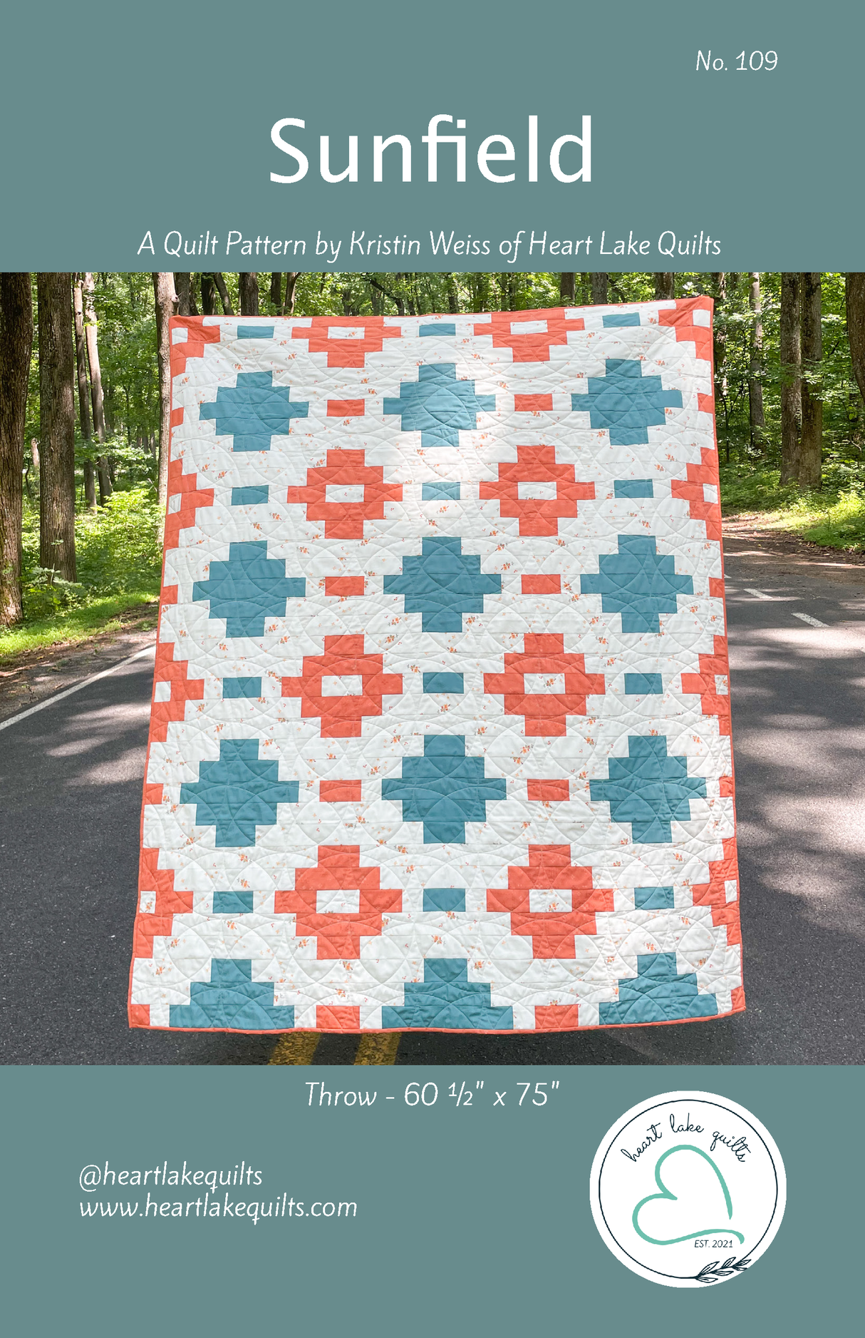 Sunfield Downloadable Pattern by Heart Lake Quilts
