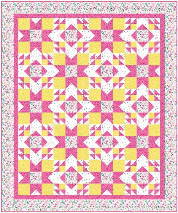 Sunny Delight Downloadable Pattern by Sam Quilt Designs