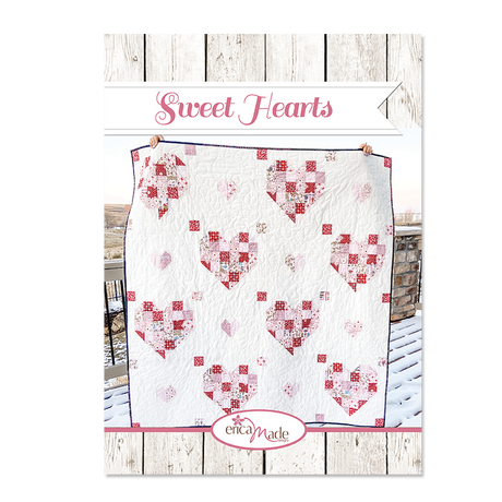 Sweet Hearts Quilt Pattern by Confessions of a Homeschooler