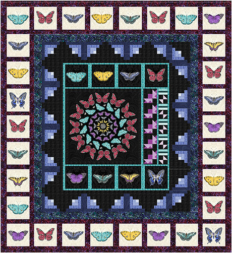 Symphony of Wings Quilt Pattern by Animas Quilts Publishing