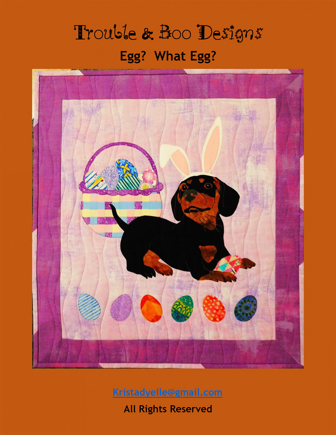 Egg? What Egg? by Trouble and Boo Designs