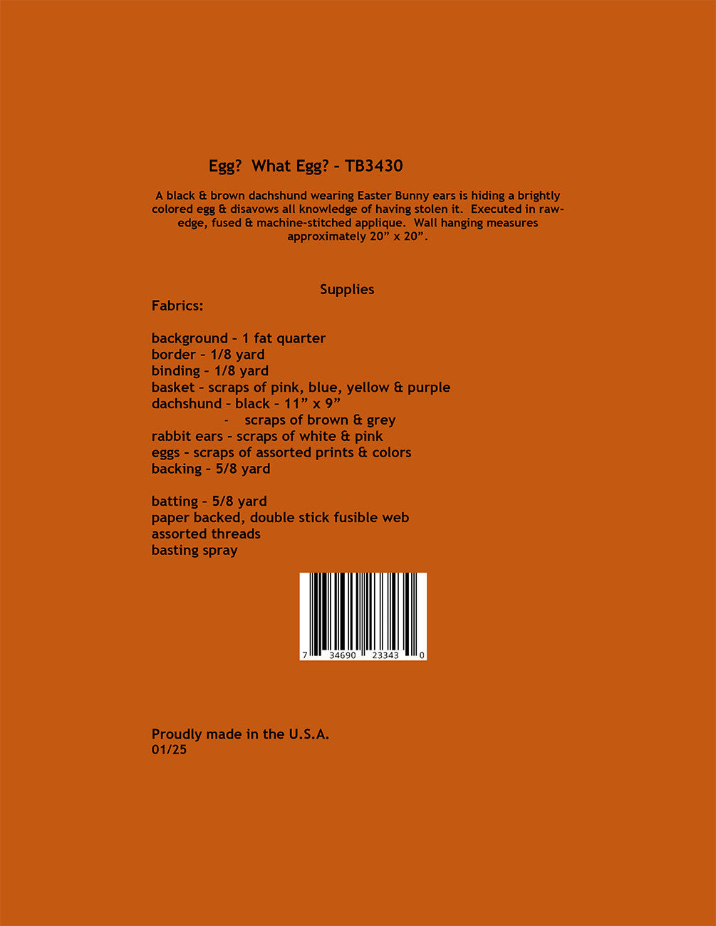 Back of the Egg? What Egg? by Trouble and Boo Designs