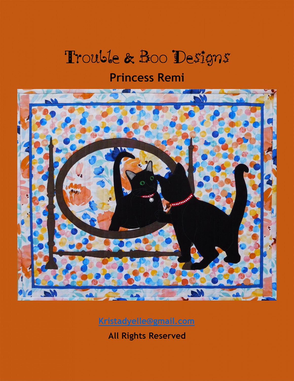 Princess Remi Quilt Pattern by Trouble and Boo Designs