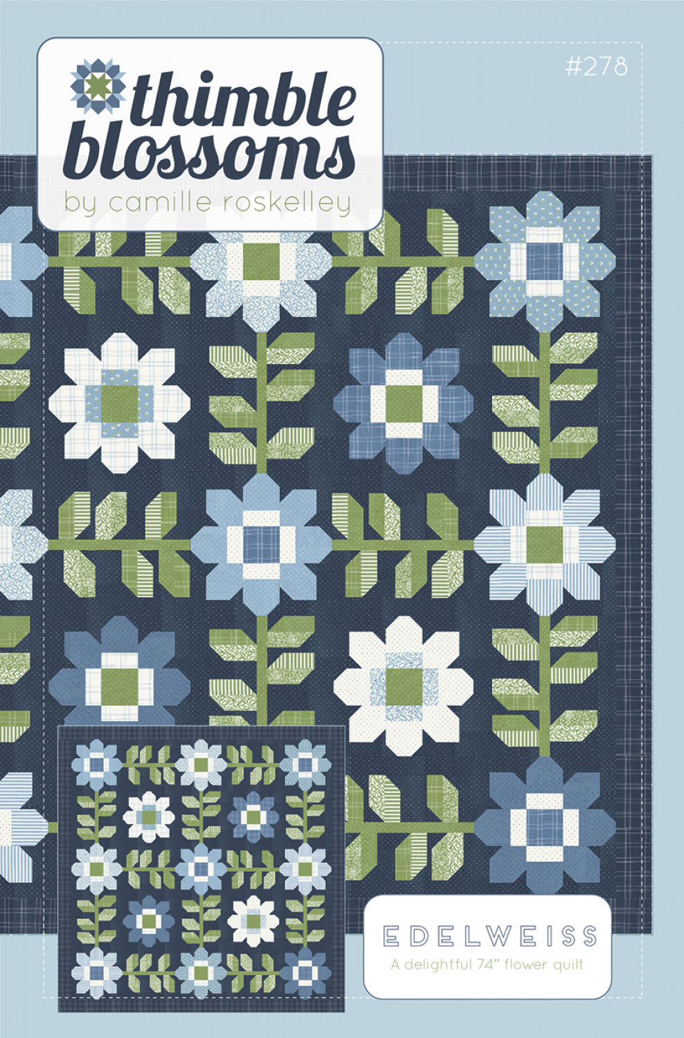 Edelweiss Quilt Pattern by Cherry Blossoms