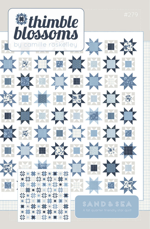 Sand & Sea Quilt Pattern by Thimble Blossoms