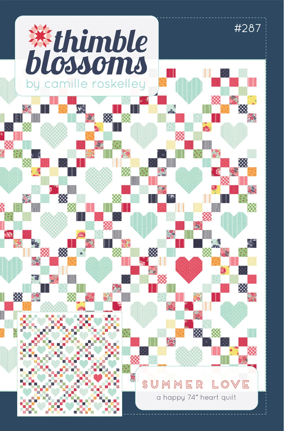 Summer Love Quilt Pattern by Thimble Blossoms
