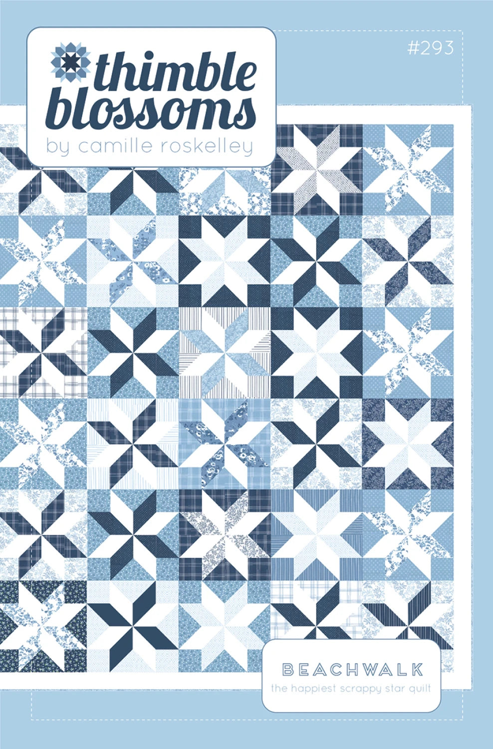 Beachwalk Quilt Pattern by Thimble Blossoms